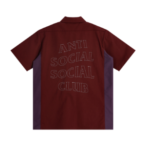 ASSC x DICKIES WORK BURGUNDY SHIRTS