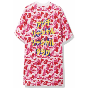 BAPE x Anti Social Social Club Pink Camo Tee