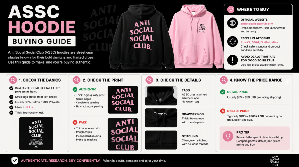 ASSC Hoodie Buying Guide: Which Style Is Right for You?