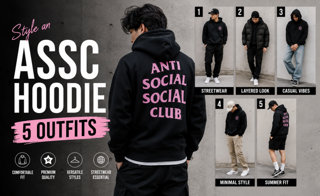 How to Style an ASSC Hoodie — 5 Outfits for US Buyers